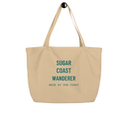 Large organic tote bag