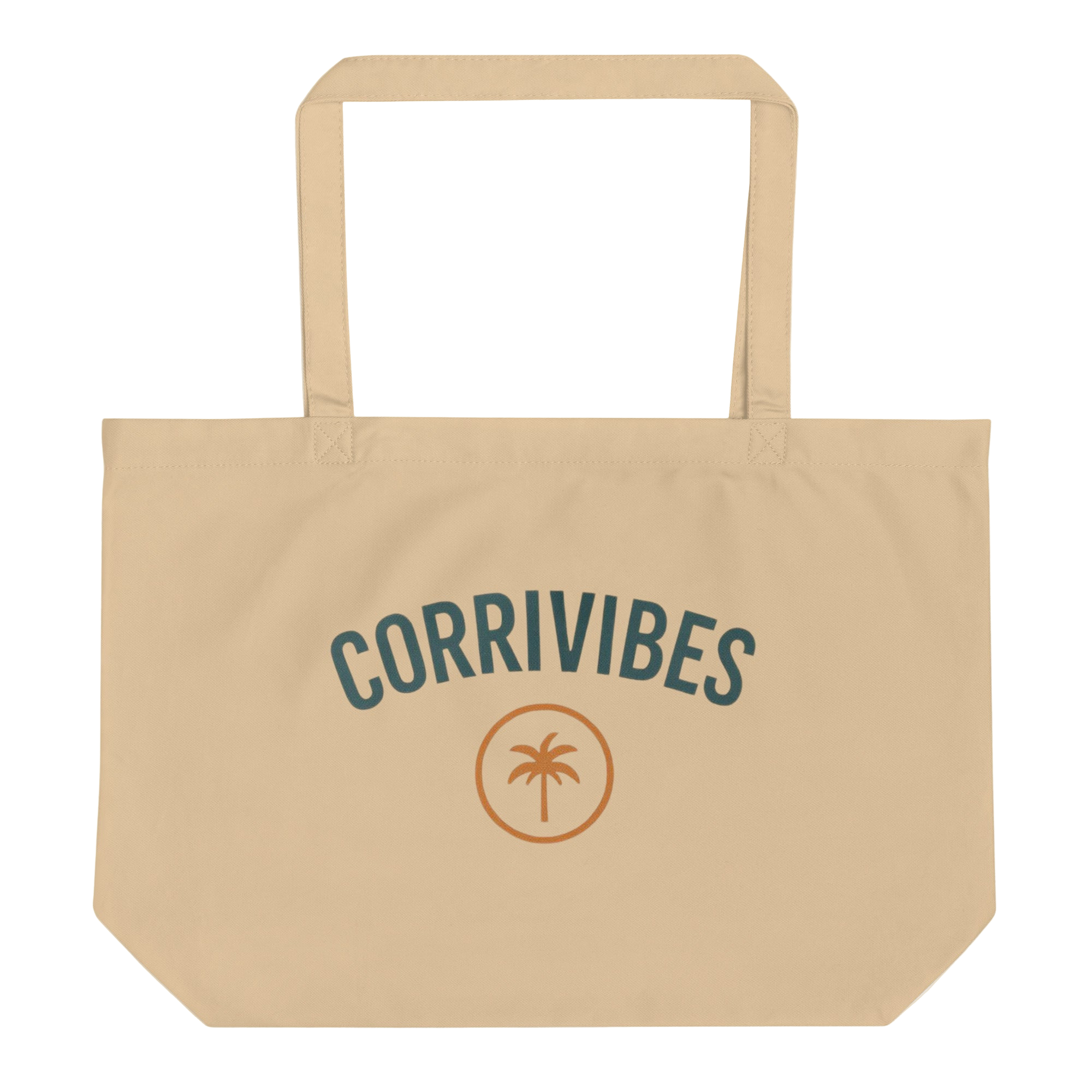 Large organic tote bag