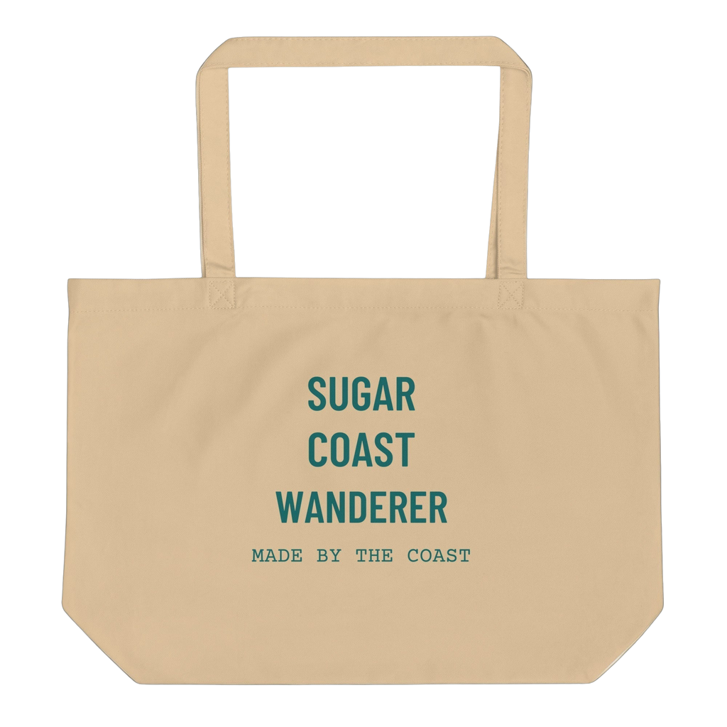 Large organic tote bag