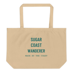 Large organic tote bag
