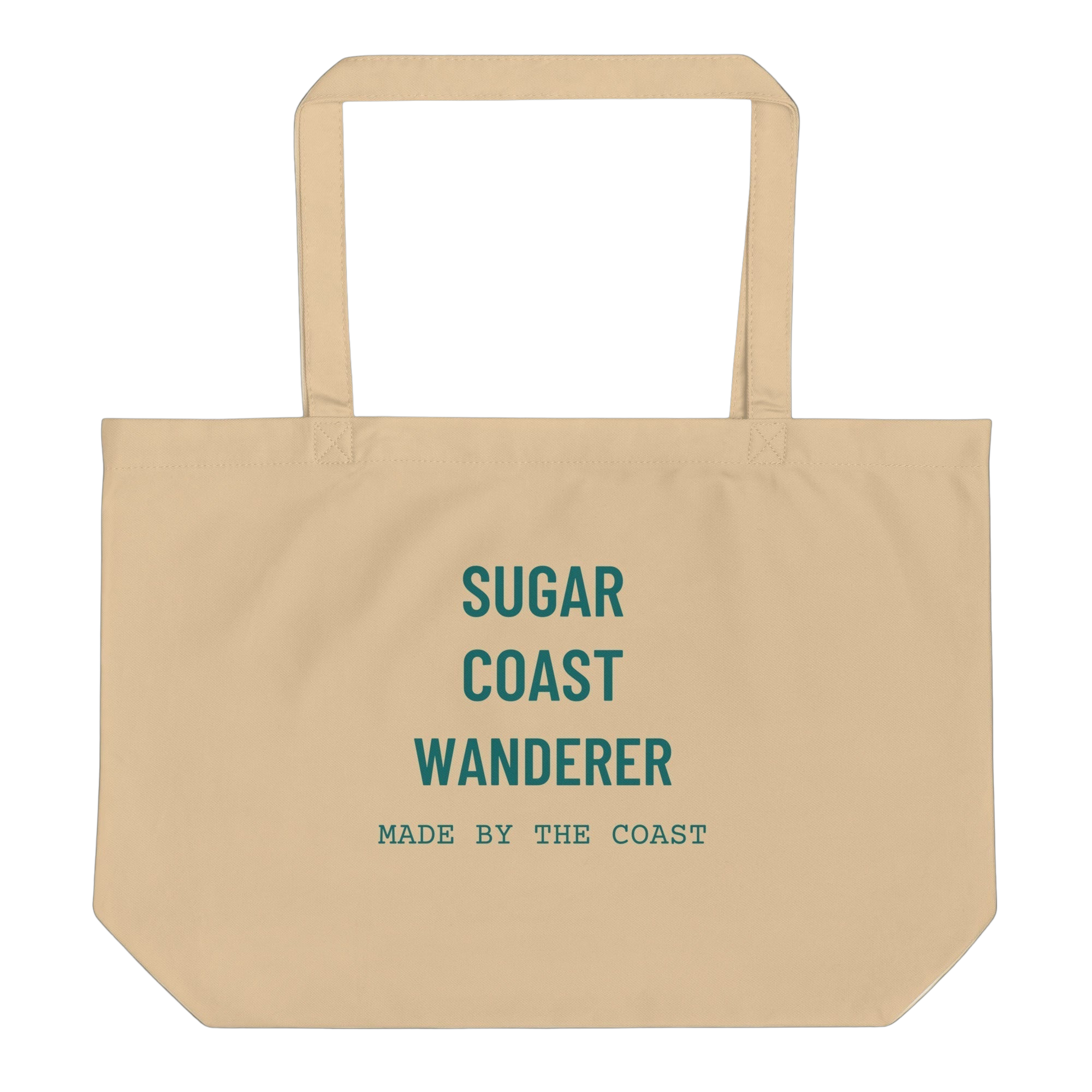 Large organic tote bag