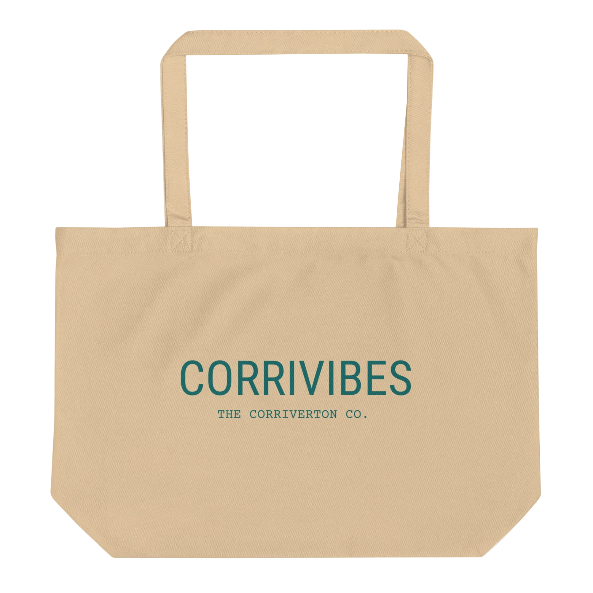 Large organic tote bag