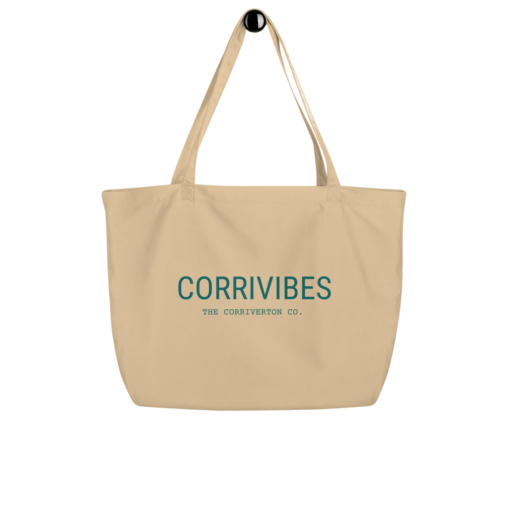 Large organic tote bag