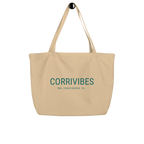 Large organic tote bag