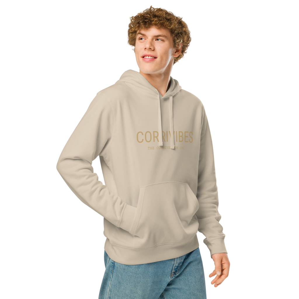 Unisex organic mid-weight hoodie